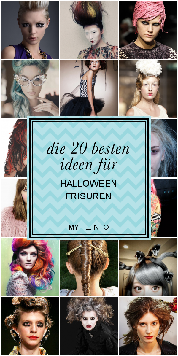 Die 20 Besten Ideen Für Halloween Frisuren